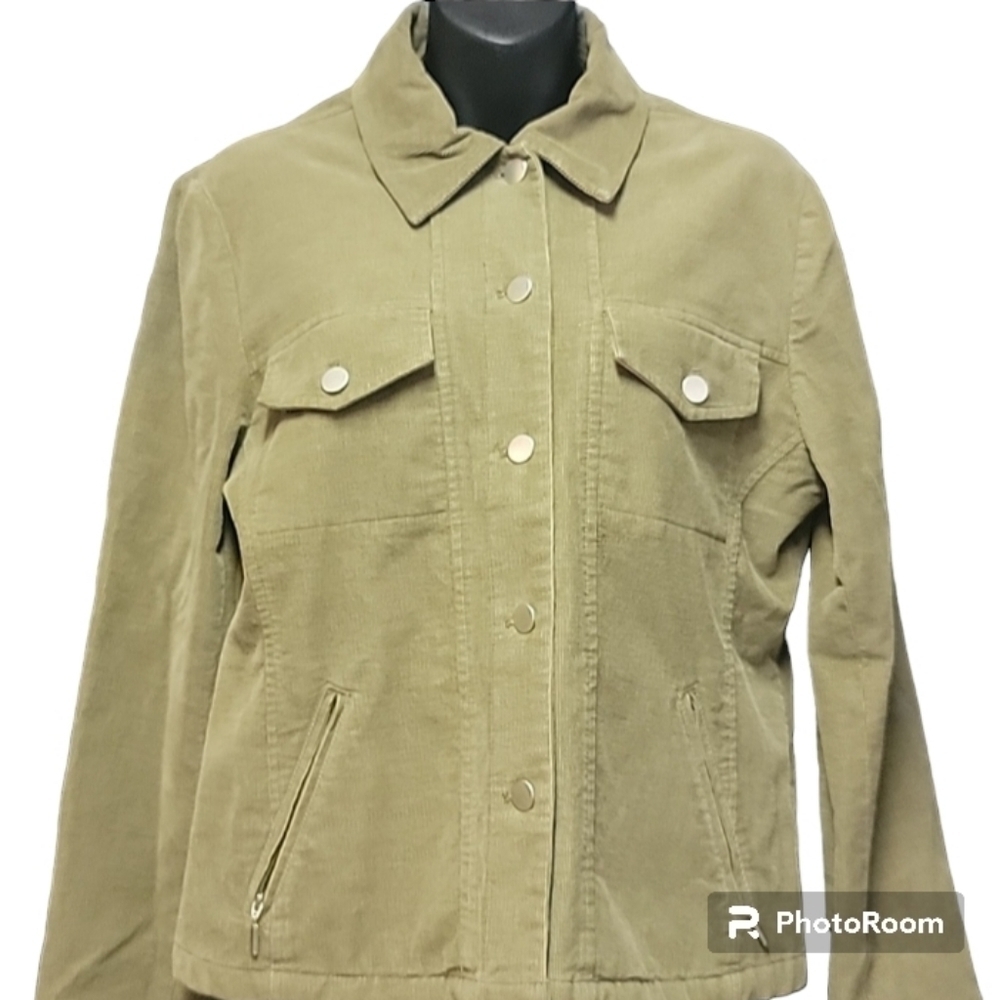 Talbot's woman stretch size, small Corduroy  button jacket.
